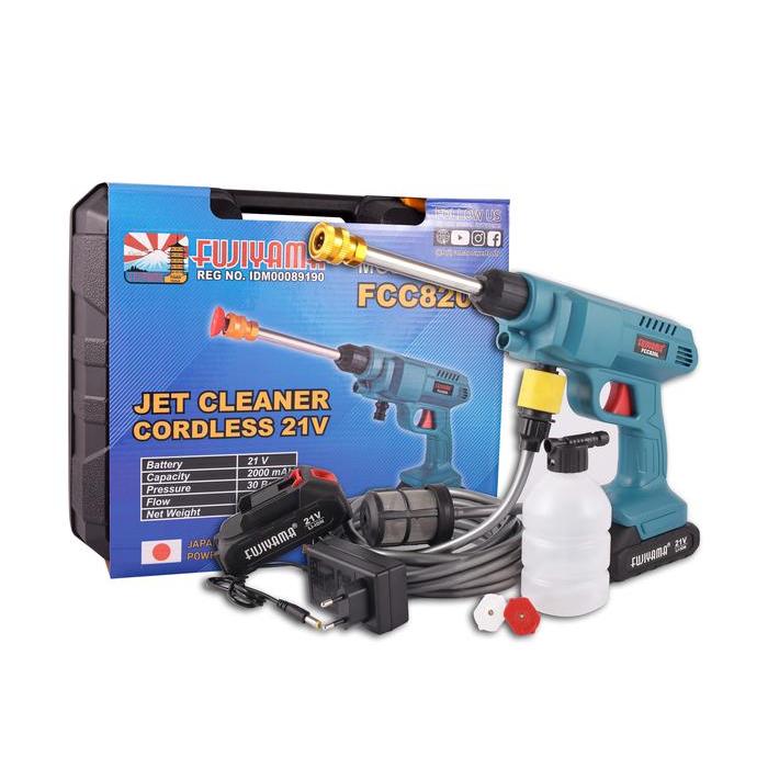 Li Cordless Jet Cleaner 21V Fujiyama Fcc 820 L Diskon