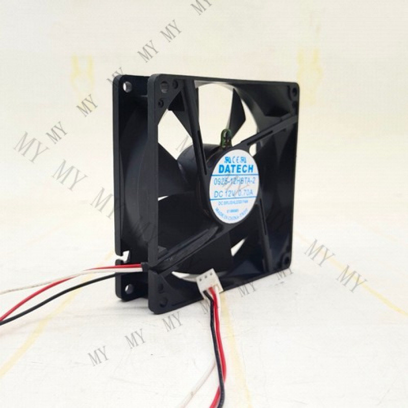 TT 1 PCS for DATECH Fan 0925-12HBTA-2 DC 12V 0.7A 9025 9CM 3 pin cooling fan