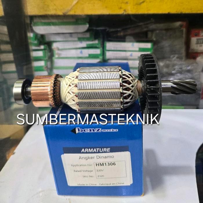 Krisbow Modern - Armature Makita Hm1306 Angker Rotor Mesin Jack Hammer Makita Hm 1306 Benz