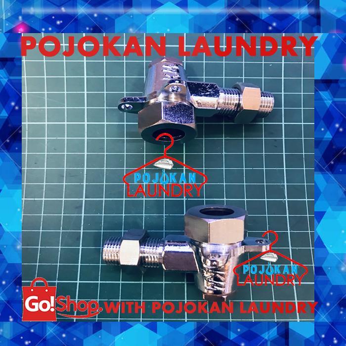 Kran Kaca Boiler Setrika Uap / Kran Kedudukan Kaca Steam Tabung Boiler