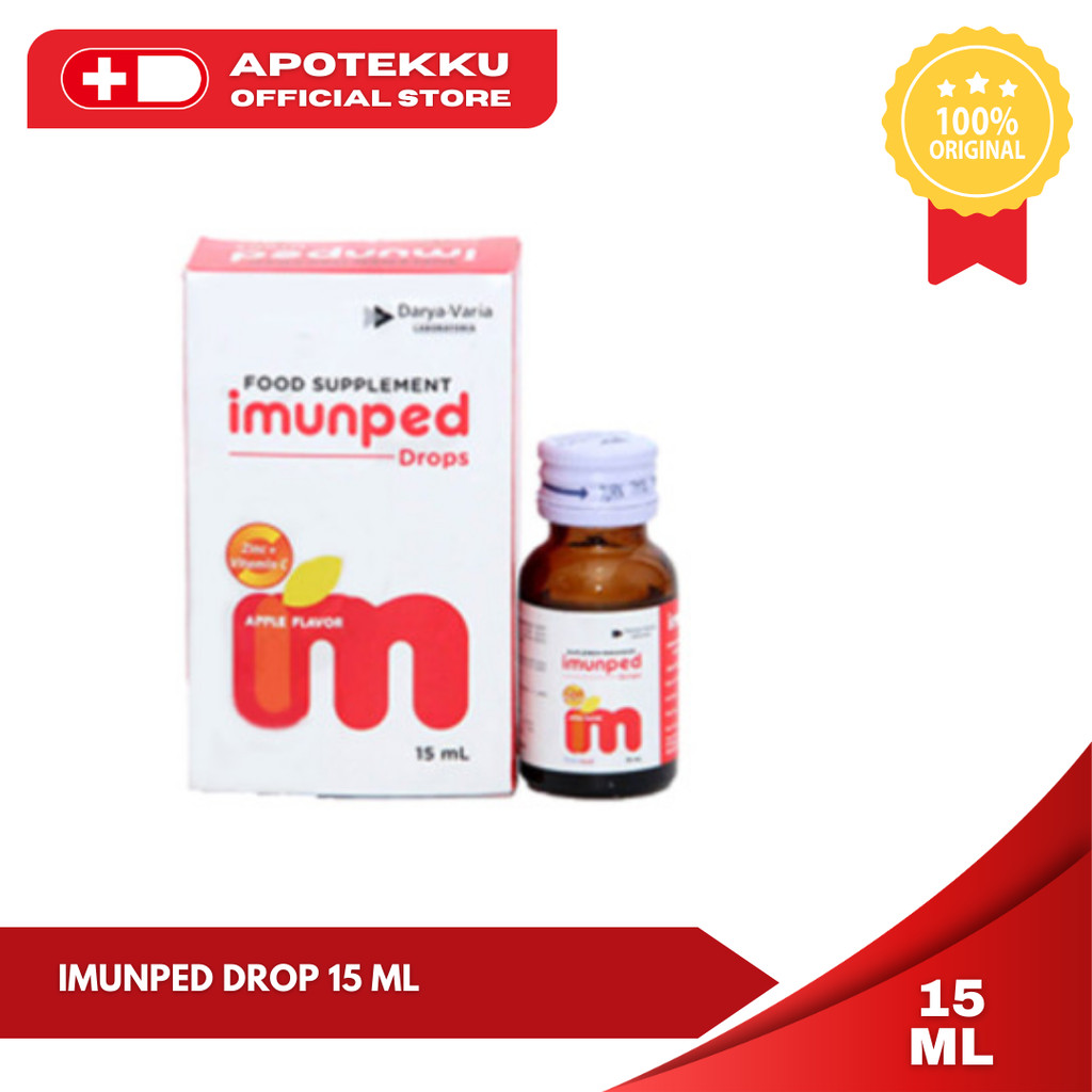 Imunped Drop 15ml - Suplemen Zinc & Vitamin C Bayi