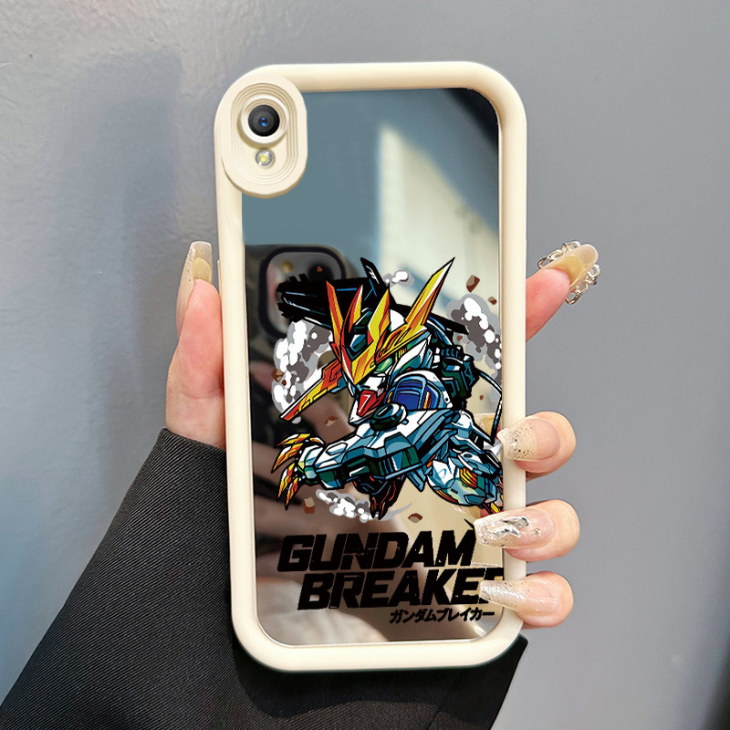 Casing Hp OPPO A37 A37F Case Casing Karakter kartun Pola Kasus cermin tangga Kasus ponsel HP Kasing 