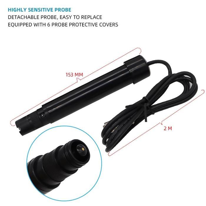 JTTOP" DIGITAL DO METER DISSOLVE OXYGEN DO-9100 BACKLIGHT