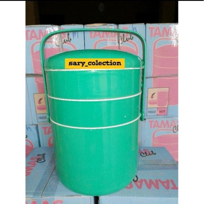 ( Free Packing Buble Wrap ) Rantang Piknik Besar Susun 3 Tamas Club