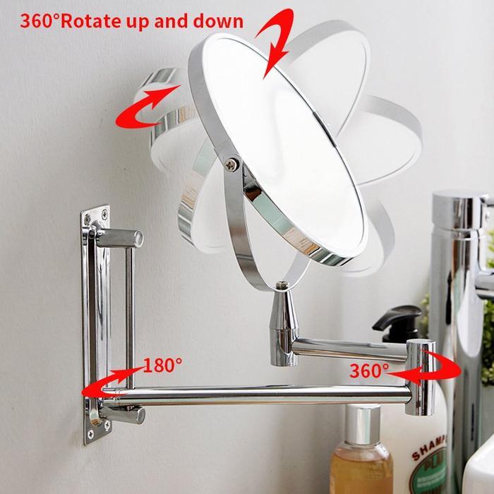 Terbaru! Kaca Cermin Rias Make Up Dinding Kamar Mandi Wastafel Toilet
