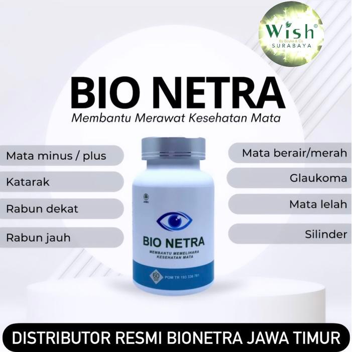 BIONETRA OBAT RABUN DAN MATA MINUS HERBAL BPOM ORIGINAL - BIONETRA