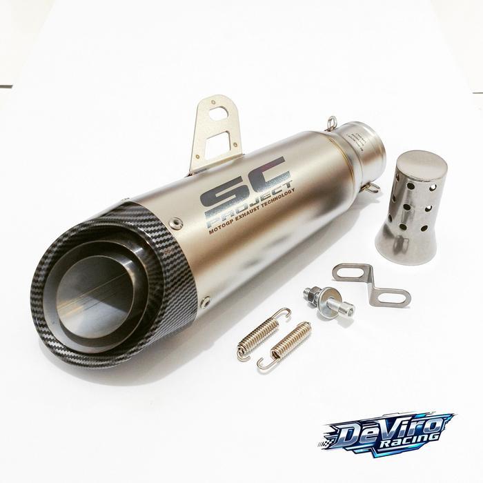 Silincer Knalpot Sc-Project S1 Import Inlet 50 51