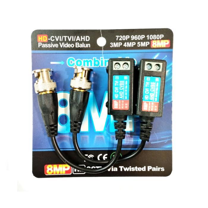 [] VIdeo balun 8mp passive video balun HD CVI TVI AHD