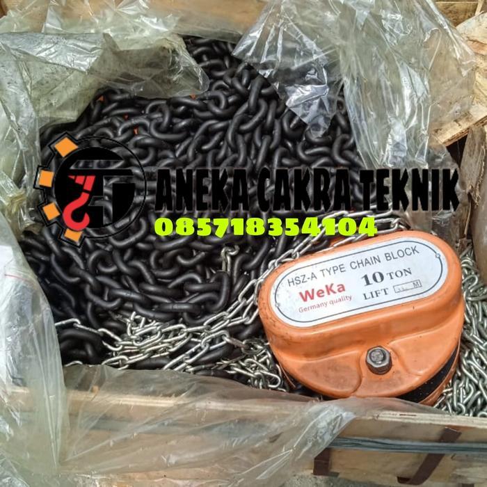 Chain Block 10 Ton x 10 meter WEKA Germany