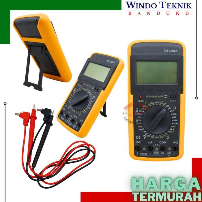 Terlaris Avo Meter Multi Tester Digital Dt9205A Avo Meter Digital Dt9205A Digital Avo Meter Dt9205A