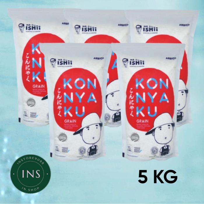 Beras Shirataki 5kg untuk Diet Keto / DEBM / Diabetes