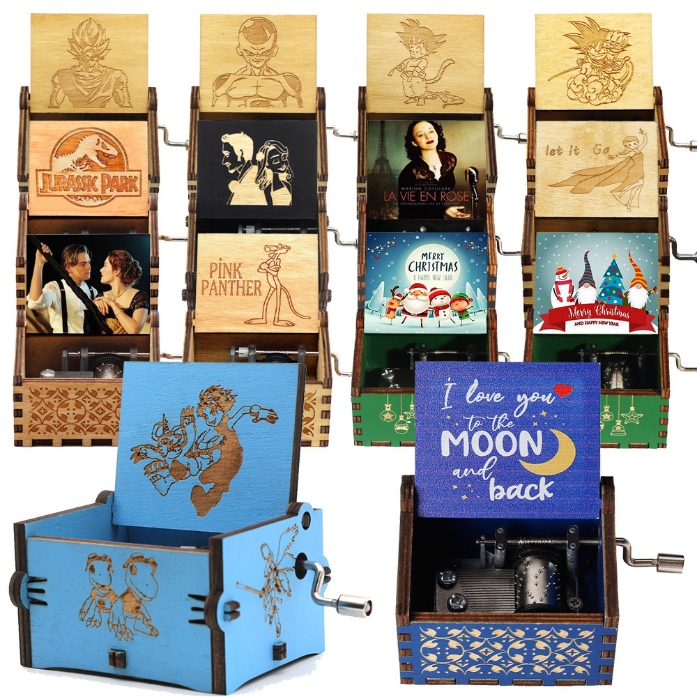 Natal Jurassic Park Pink Panther Dragon Ball Z LA VIE EN ROSE LA LA LAND I LOVE YOU HATIKU AKAN PERG