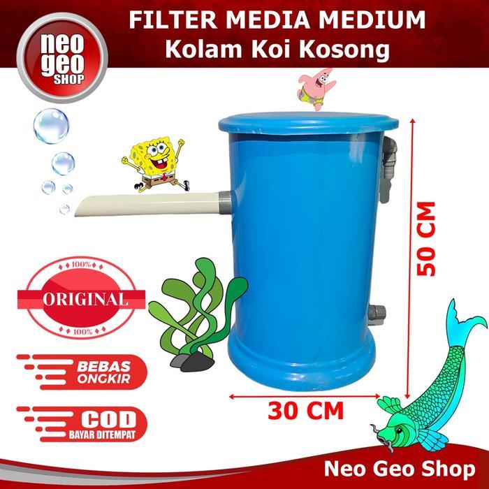 Media Filter Tong Kosong Tabung Chamber Kolam Ikan External Fiber