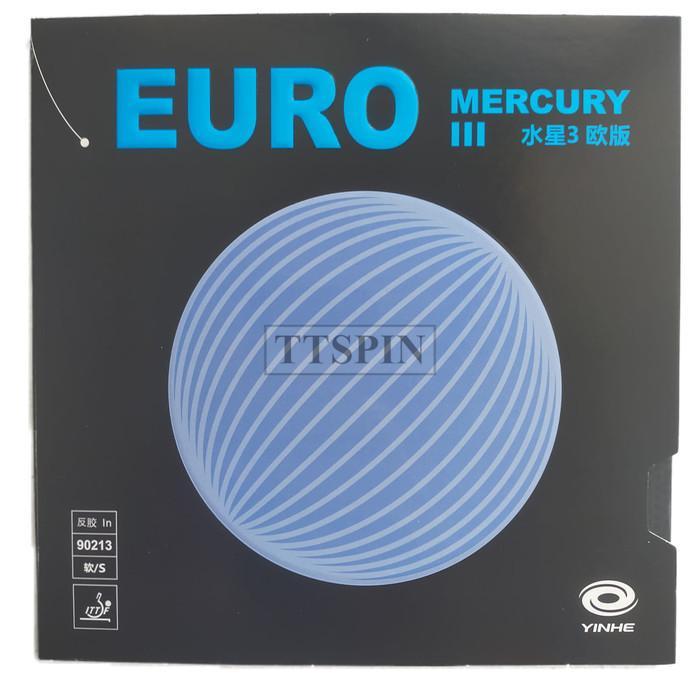 YINHE MERCURY EURO III - KARET PINGPONG TENIS MEJA BET RUBBER BAT MERCURY 3