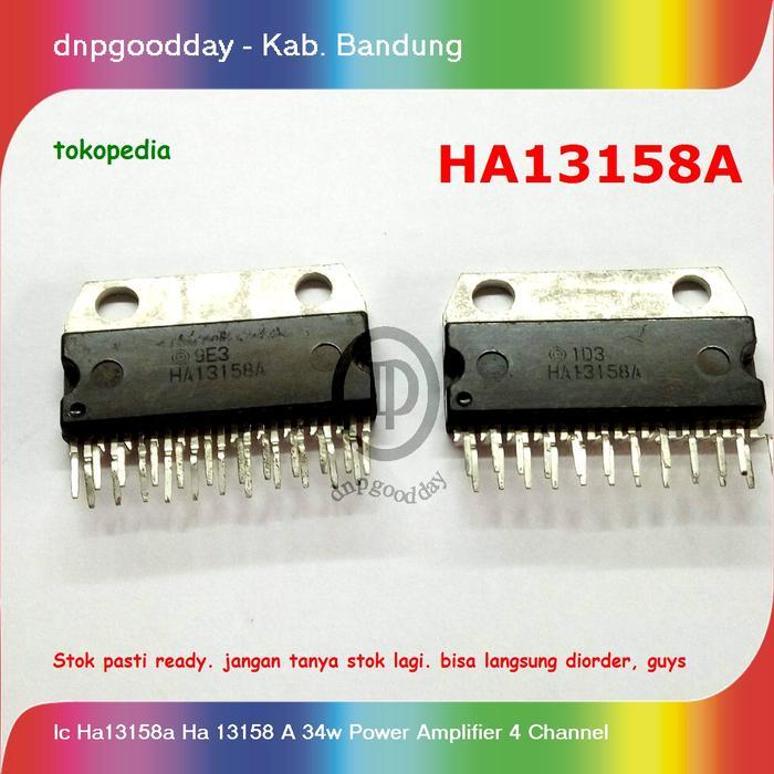 Ic Ha13158a Ha 13158 A 34w Power Amplifier 4 Channel