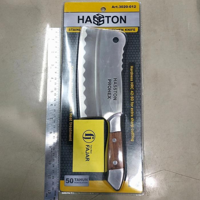 pisau dapur parang cincang daging haston prohex