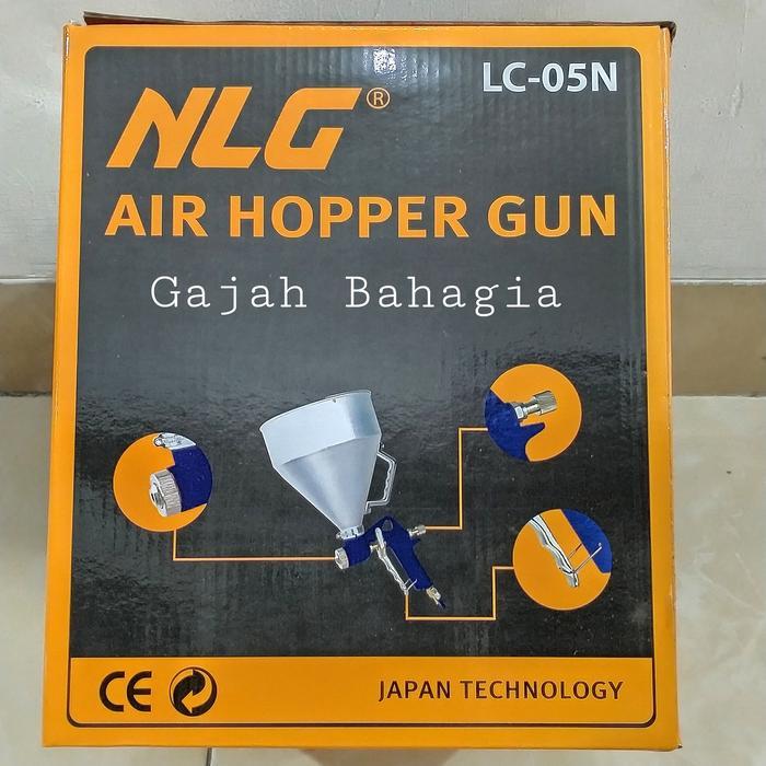 Spray Gun Hopper Gun Cat Semen Tembok Cat Texture Cement Gun Alat Cat