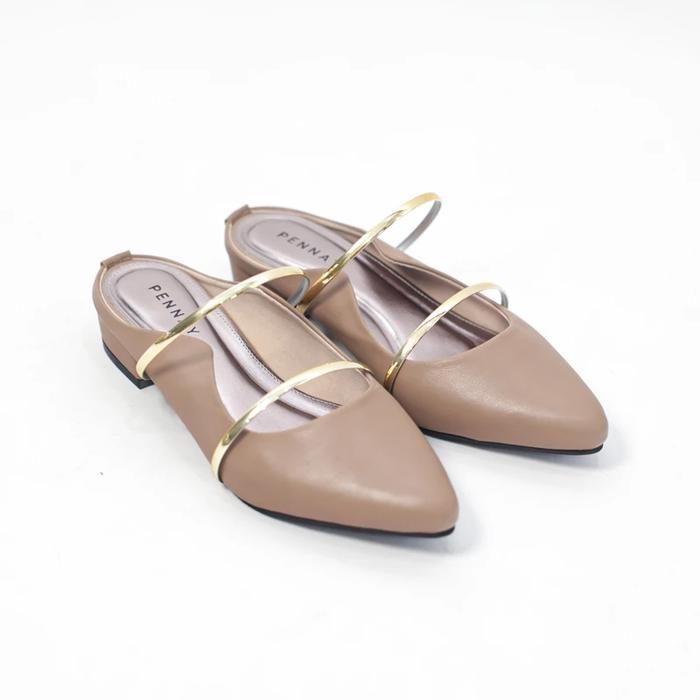 Donatello - Sepatu Sandal Mules Heels Gretta Hak Heels 3 Cm