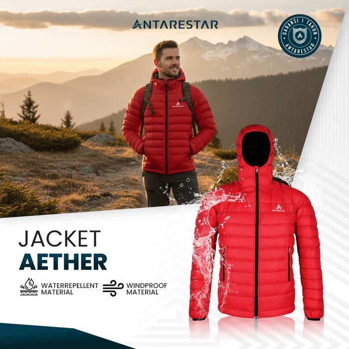 Eiger - Jaket Gunung Pria Wanita Aether Series Jacket Musim Dingin Jaket Gelembung Casual Outdoor
