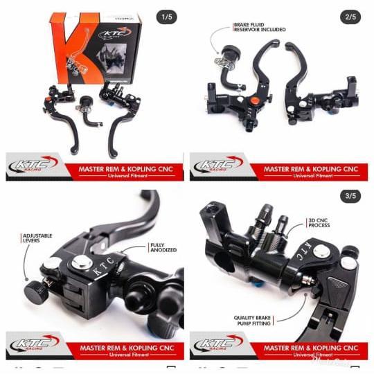 Master Rem Kopling Ktc Racing Up 105 1Set