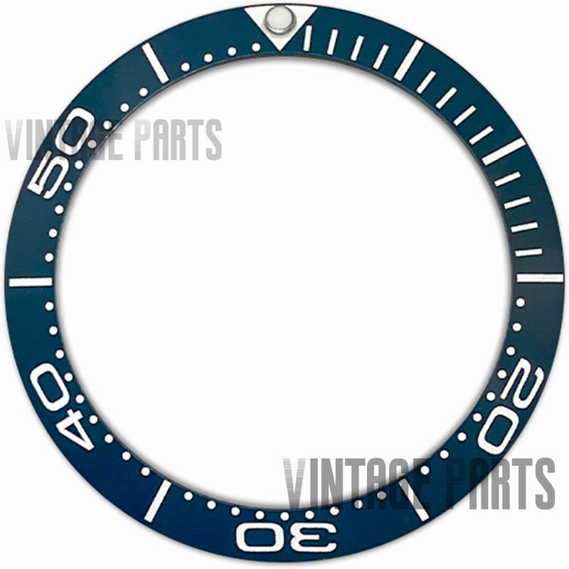 38Mm Seamaster 300 Ceramic Bezel Insert Fit For Omega Watch