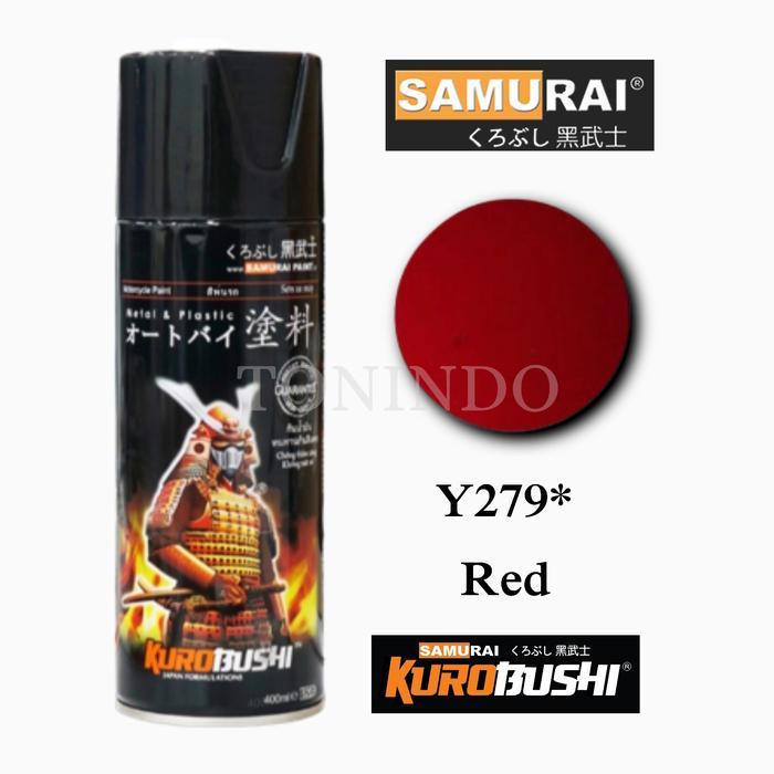 Cat Samurai Red Y279* Cat Semprot/Spray Yamaha Merah