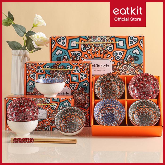 Eatkit Hampers Mangkok Set Hampers Piring Keramik Set Parcel Keramik Set Gift Set Hampers Mangkok