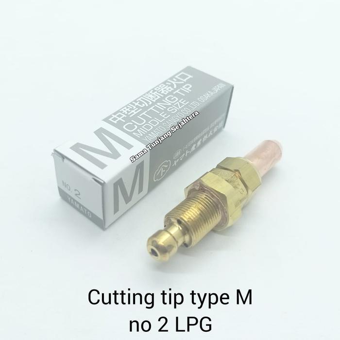 YAMATO JAPAN CUTTING TIP TYPE M LPG NO 2