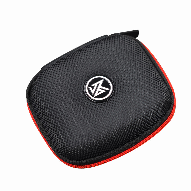 Kz Earphone Case Eva Zipper Case Bluetooth Headset Box Square Portable Compression Headset Case For