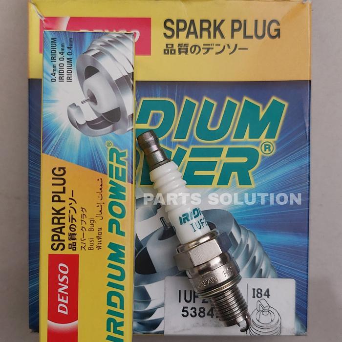 Busi Iridium DENSO IUF22 Yamaha Gear Freego Fazzio Filano X-Ride 125