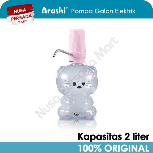 Arashi ACD 01 PINK Pompa Galon Karakter Elektrik Dispenser 2 Liter