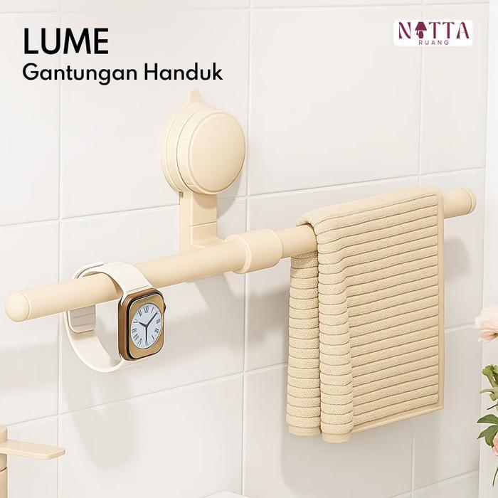 Gantungan Handuk Tempel Dinding Rak Handuk Estetik Kamar Mandi Tempat Handuk Minimalis