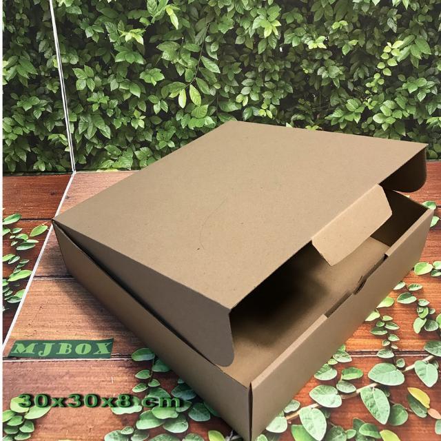 Kardus karton uk. 30x30x8 cm...die cut box kotak Souvenir -dll