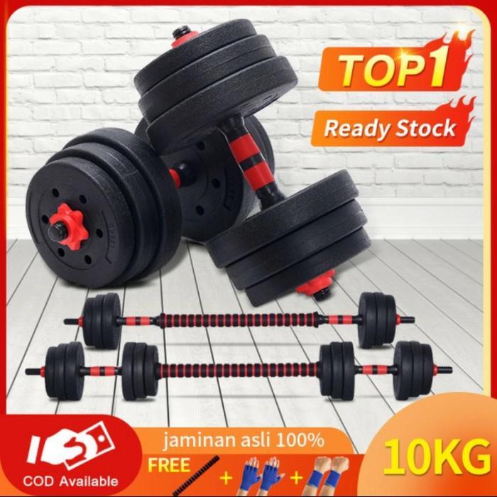 Dumbell 10Kg /dumbel barbel set 10Kg Dumbell Original