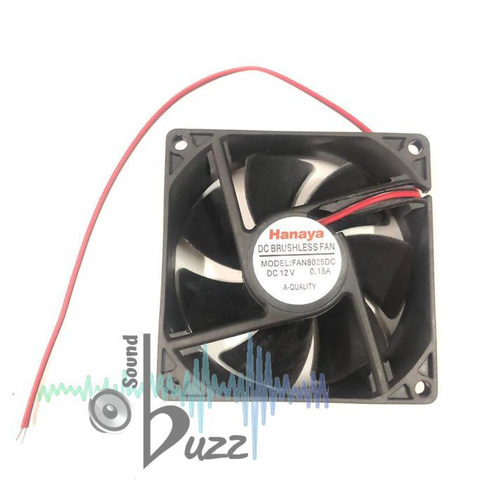 COOLING FAN 8 CM / KIPAS ANGIN DC / DC BRUSHLESS FAN 8 CM