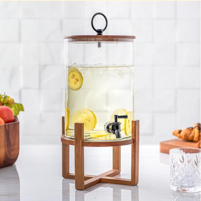 Dispenser Air Dispenser Minuman Kaca wadah minuman infused water