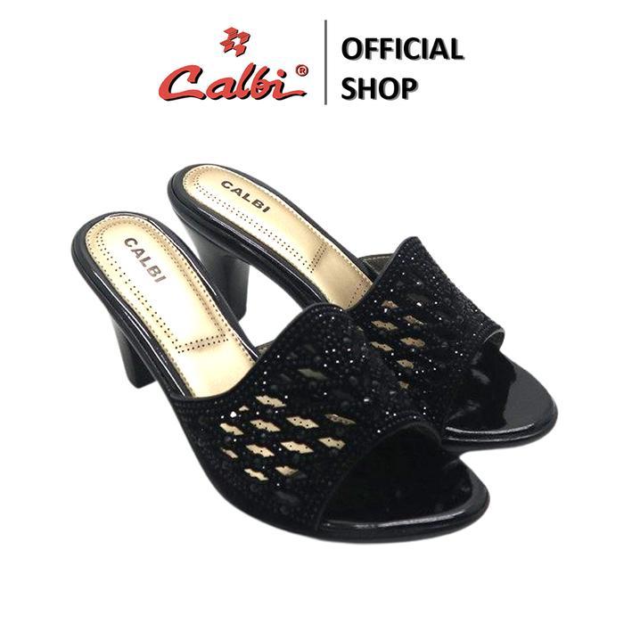 CALBI SANDAL HAK TINGGI WANITA KONDANGAN MEWAH 8 CM - BBEX 1839