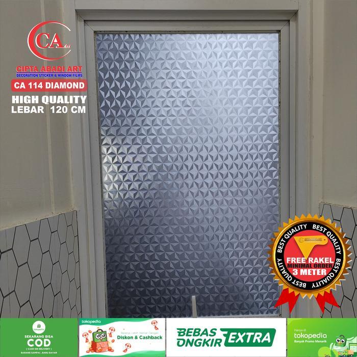 STICKER/ STIKER KACA MOTIF DIAMOND ( WINDOW FILM )