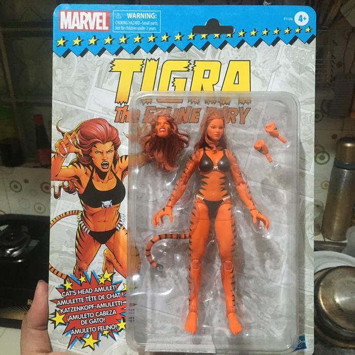 Marvel legends tigra retro