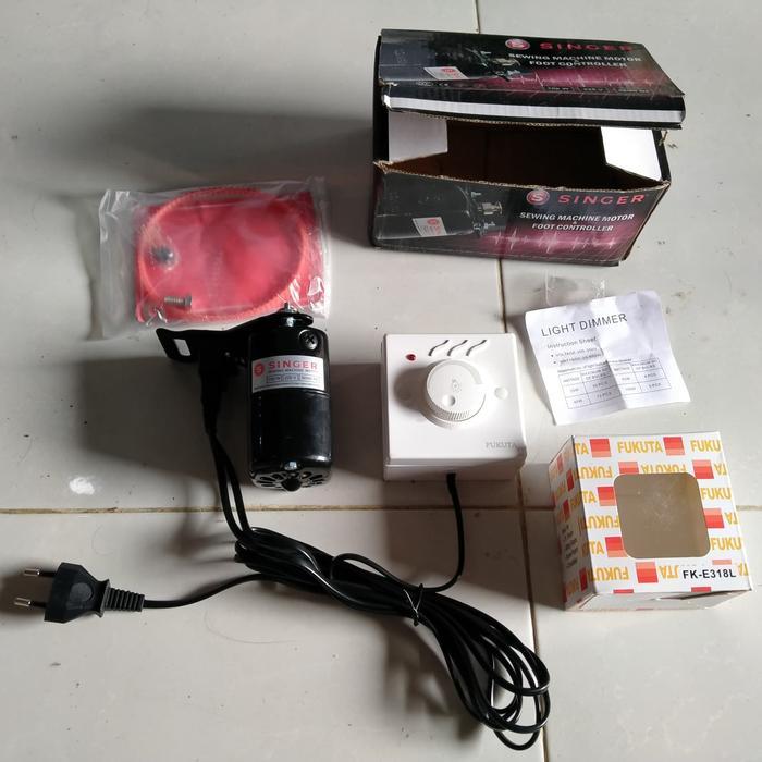 Dinamo + Dimmer Mesin Arumanis Arus Ac