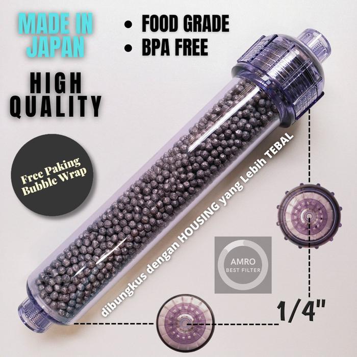 Filter Inline Alkali - Batu Orp Super - (Seperti Kangen Water) Untuk Menambah Ph Air Minum Pada