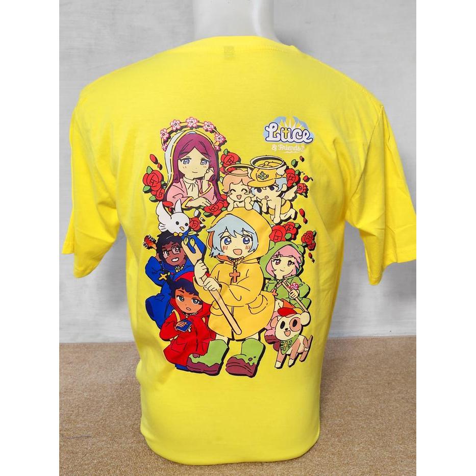 DISKON Kaos LUCE katun combed premium 100% - Tshirt luce anak - kaos luce anak - Tshirt luce and