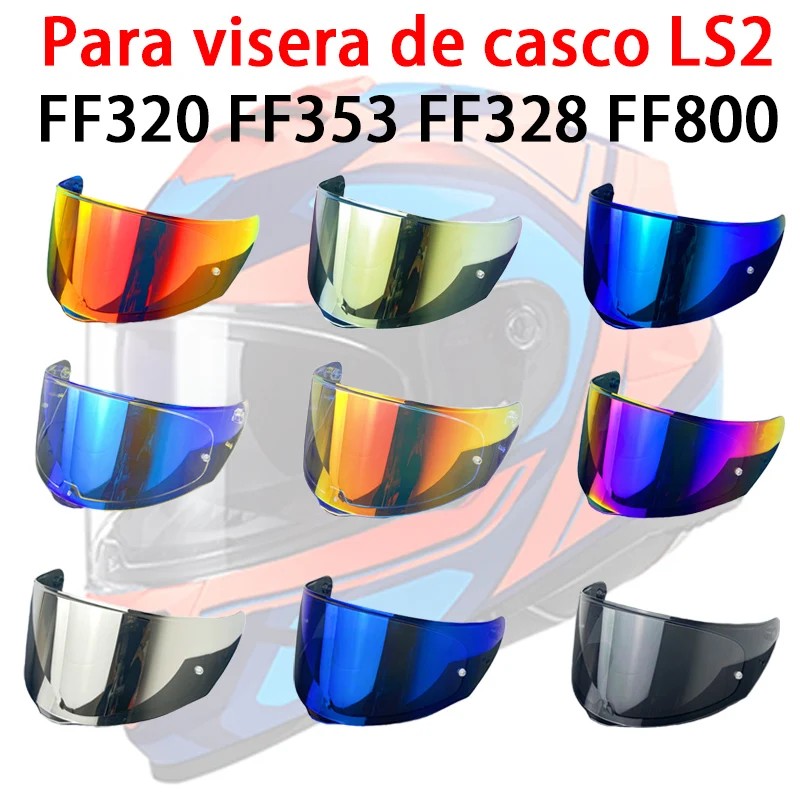 Visera Para Ff320 Ff353 Ff328 Ff800 Motorcycle Helmet Visor Uv Protection Full Face Helmet