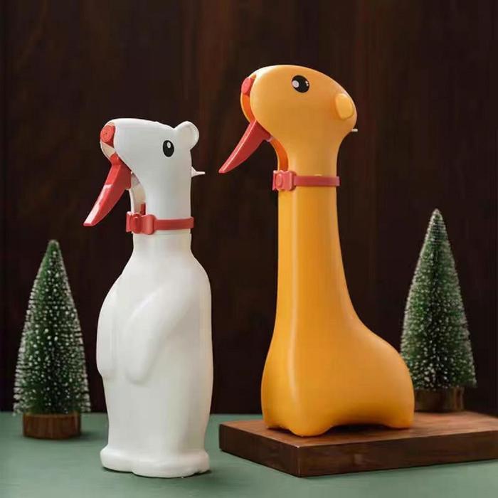 Botol Semprot Tanaman Bentuk Jerapah Lucu Spray Serbaguna Portable K1341