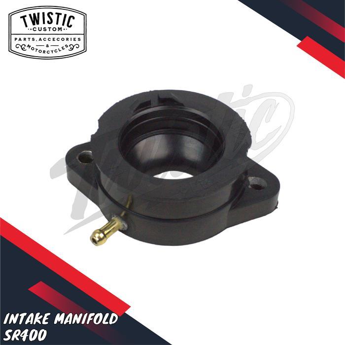 Karet Intake Manifold Manipol Manipul Insulator Karburator Vakum Vacuum Yamaha SR 400 SR400 SR500