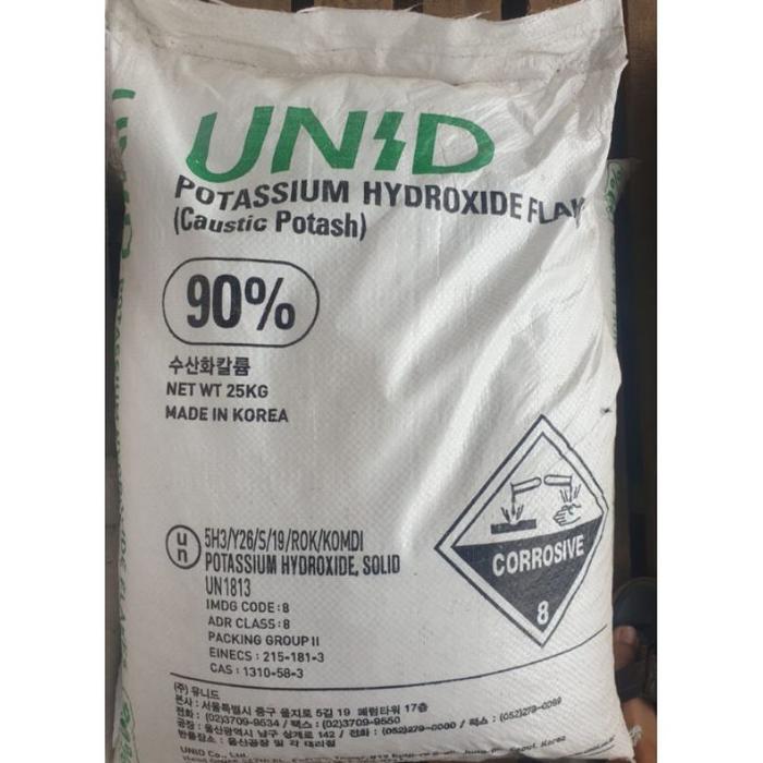 POTASSIUM HYDROXIDE / KOH / KALIUM HIDROKSIDA 90%