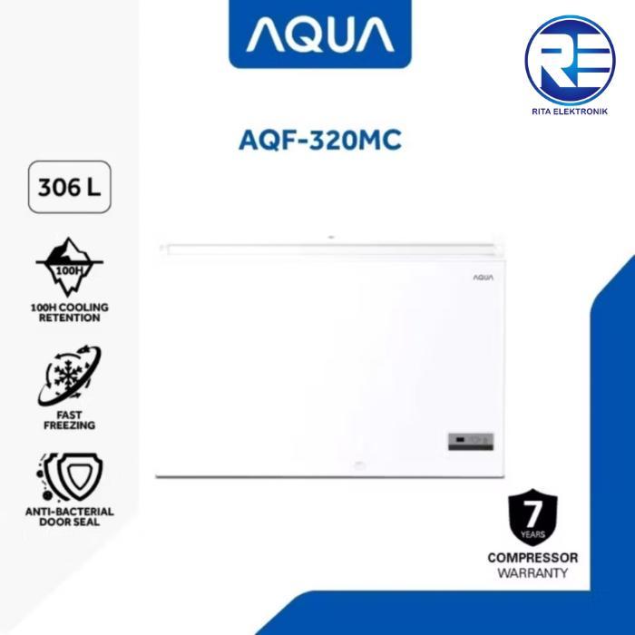 Frizer Box Aqua Kapasitas 306 Liter AQF-320MC