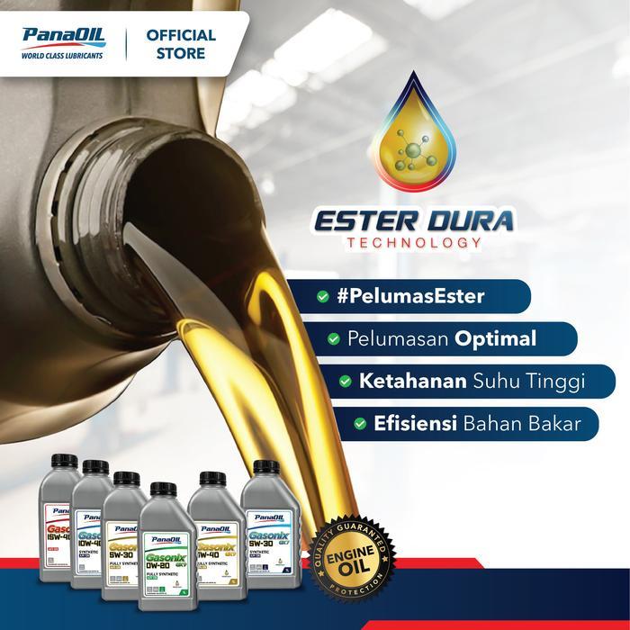 Oli Mobil Panaoil Gasonix Gx5 15W-40 Ester Sn/Cf 1L Terpercaya