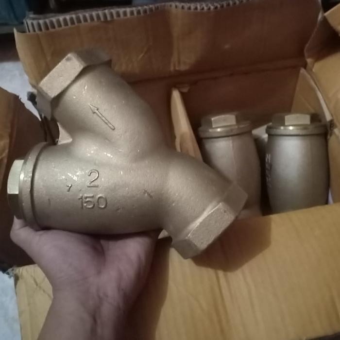 Y Strainer Kitz 2 inch Kuningan Original Japan