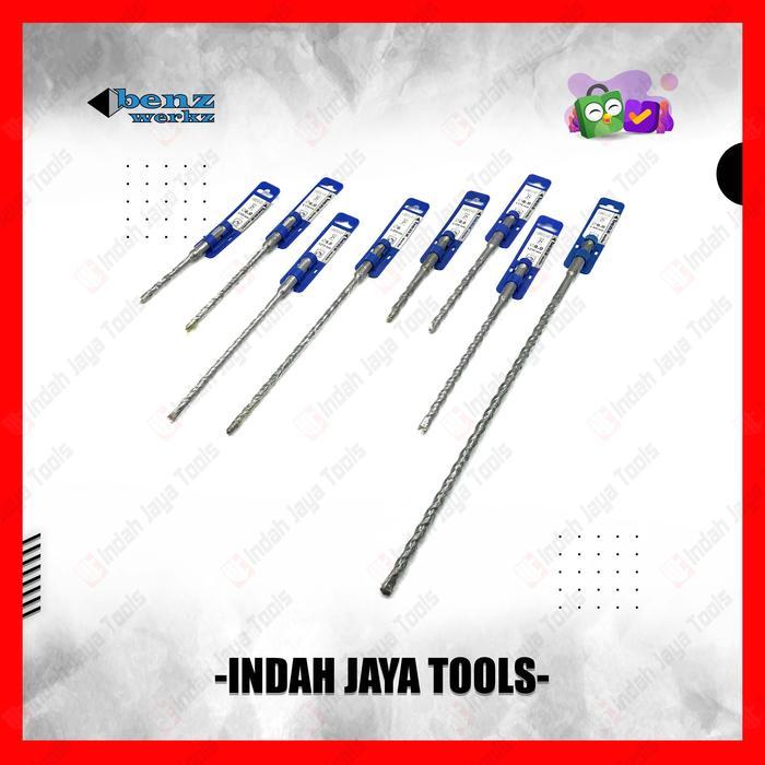 BENZ SDS PLUS Mata Bor Beton 20 mm x 200 310 450 600 1000 mm Tembok